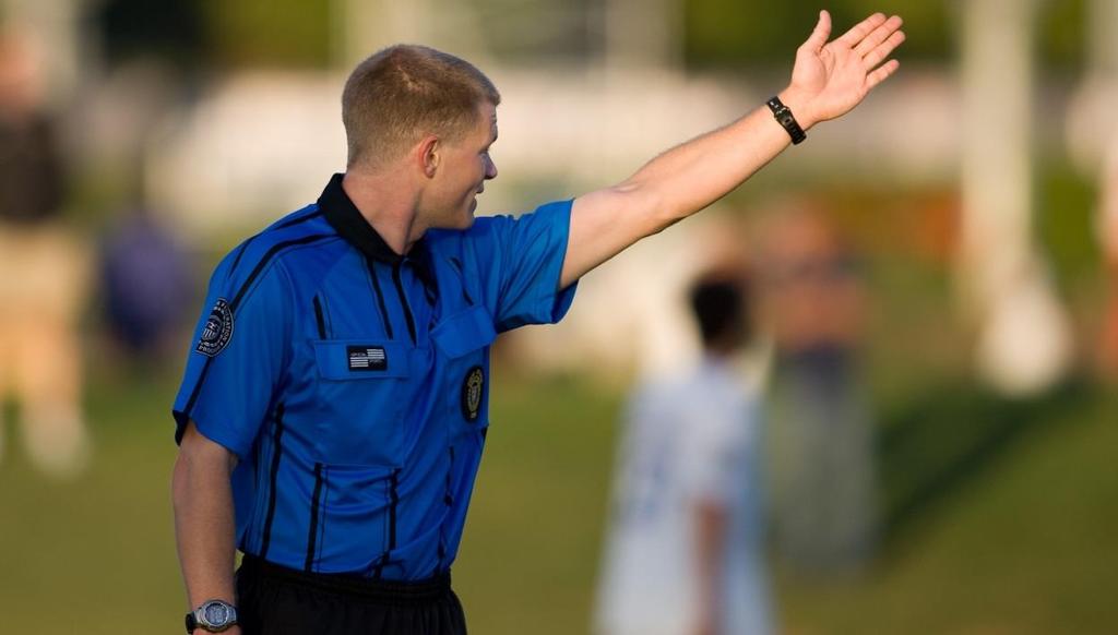 Powers and Duties The referee also ensures that the players equipment meets