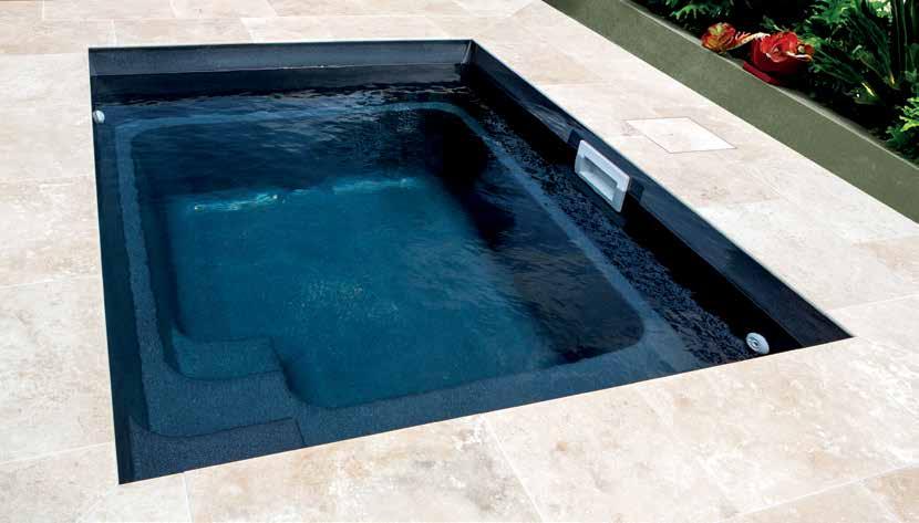 Harmony Fiji Plunge In harmony with your home, in harmony with your landscape, in harmony with your lifestyle...leisure Pools Harmony range of swimming pools seem to fit perfectly into any situation.