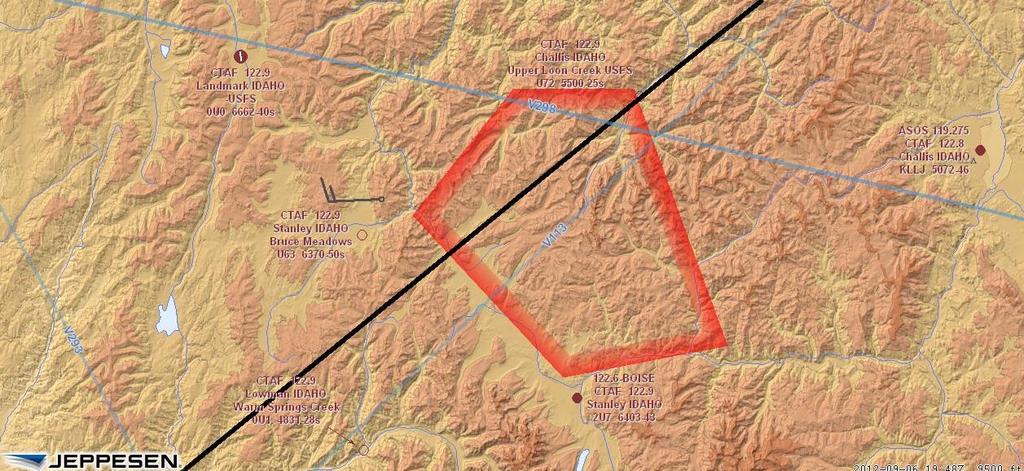 Halstead Fire TFR Altitude: From the surface up to and including 12000 feet MSL 1330 to 0300 UTC