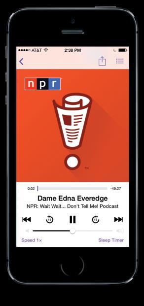 5 BULLSEYE CROSS-PLATFORM SPONSORSHIP On Air and Industry-leading Listening On-the-go On Air Sponsorship Bullseye is a one-hour weekly program airing across NPR member stations Podcast Sponsorship