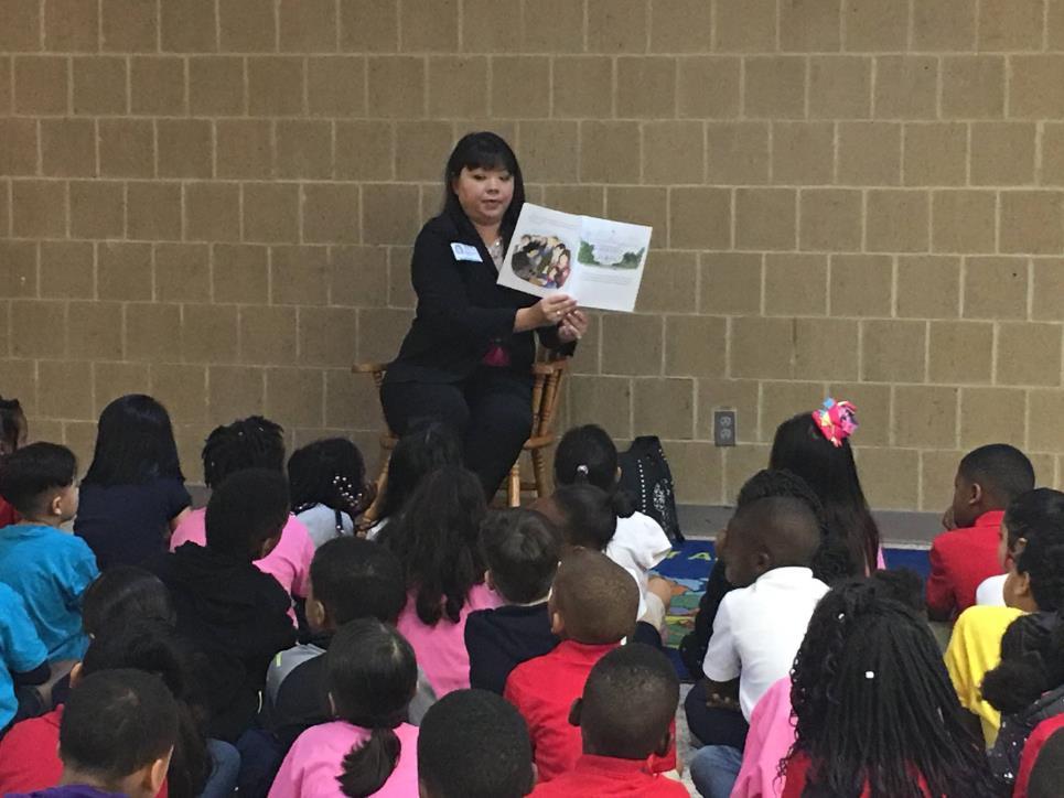 HOUSTON BAR ASSOCIATION READS TO STAFFORD ELEMENTARY STUDENTS Stafford Elementary School is grateful for its partnership with