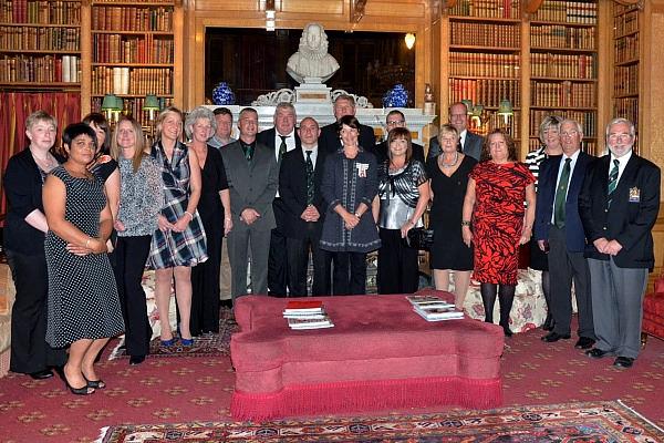 Pic: Volunteers at Alnwick Castle receiving the Queens Award for Voluntary Service from the Duchess of Northumberland Our Sponsorship Options Why not support one of our many junior or mini sides?