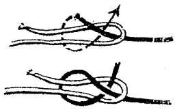 Level One White Rope This level introduces four the eight basic knots of scouting. These knots are the most common used throughout scouting and for the rest of your life.