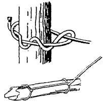 Timber Hitch The timber hitch is a knot used to attach a single length of rope to a piece of wood. This is an important hitch, especially for dragging a heavy object like a log.