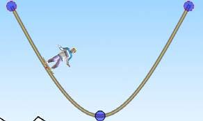 b. Compare what happens to potential energy and kinetic energy as the skater moves up and down the track.