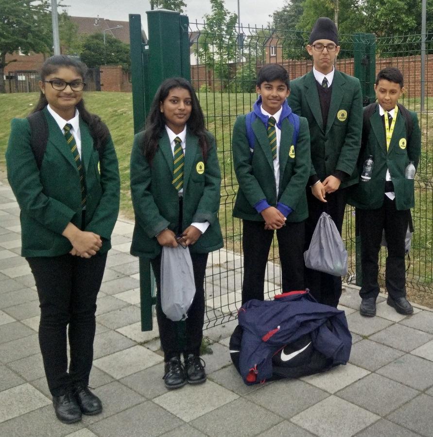 The students did extremely well at representing Oaks Park; they were focused, determined and motivated to win their round.