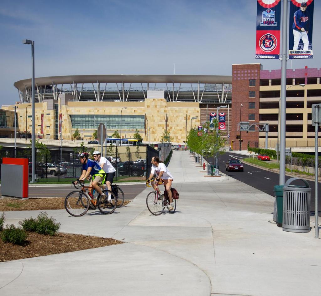 Hennepin County managed a federal stimulus grant to help fund bike and
