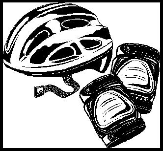 Section 4 Equipment and Accessories 1. Wear a good bike helmet; it is good insurance against a serious head injury or death. 2.