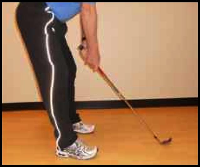 Weight on Heels incorrect setup Weight Balanced - correct setup Golf Position Correct Incorrect YOUR SCORE Correct = 1 point Incorrect=0 points Spine Angle Back Flat C or S Curve Head Position Arm
