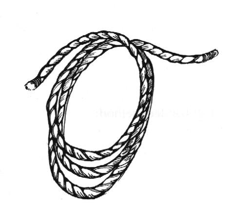 Man made rope The way to deal with ends is to melt them in a match or candle flame. Heavy nylon rope will, of course, have to be whipped. Lashing rope.