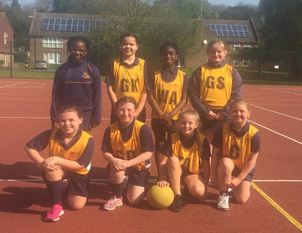 Netball Tournament at Cobham Our final Netball tournament of the year took place last Saturday at