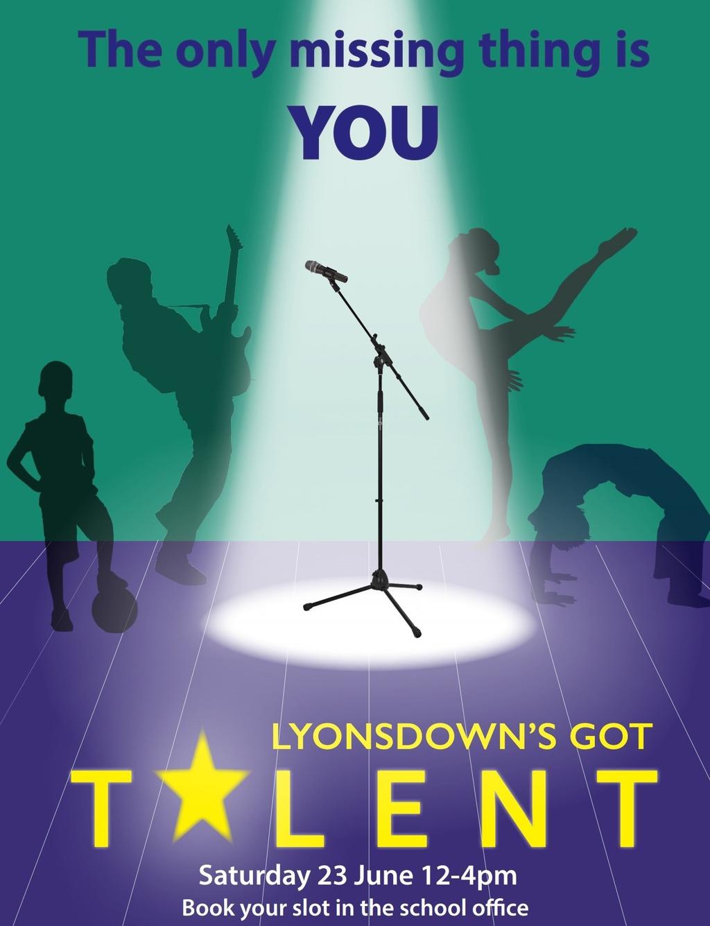 FLS News continued This year s Summer Fete includes a new talent show.