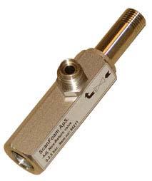 9.1. Adjustable Non-Return valve Adj. Non-Return valve Item No. 84211 Pressure range: 0,5 -> 2,5 bar Max temperature 30 1/4" male / 1/4 male thread. Stainless steel.