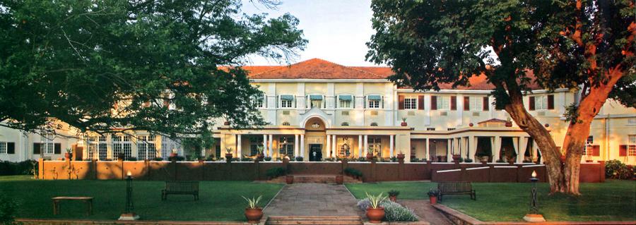 9 VICTORIA FALLS HOTEL IN: 12 AUGUST OUT: 14 AUGUST Victoria Falls Hotel, popularly known as "the grand old lady of the falls", is a luxurious 5-Star Hotel on a