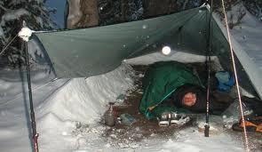 Tarps and Tents Tarp Multiple purposes name some If you don t have any stakes to