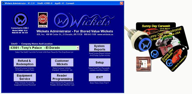Summary information about Wickets Administrator, the station hardware, and how to download and install it are found on the Web or in a separate companion Summary and Installation document.