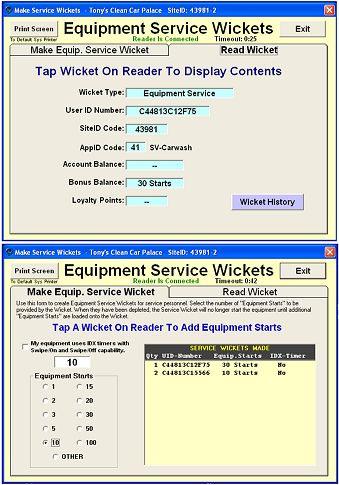 Revalue An Equipment Service Wicket Your equipment service personnel generally need a way to test start your equipment in the process of maintenance and repair without having to use their own money