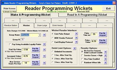 attract attention to the Wicket Reader, but some may be concerned that it may confuse the customer if it occurs about the time the customer is reading his Wicket. Your choice. 4.