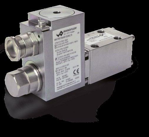 For extreme applications in cold environments, there are valves in low temperature executions Z604 (-40 C): Z591 (-60 C): adapted seals, fitting clearance partially adapted special materials, special