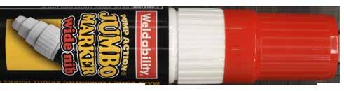This industrial grade, quick drying marker is excellent for use in a wide range of indoor