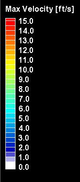 Model Results (Maximum Velocity) Peak Ebb Peak Flood SWL