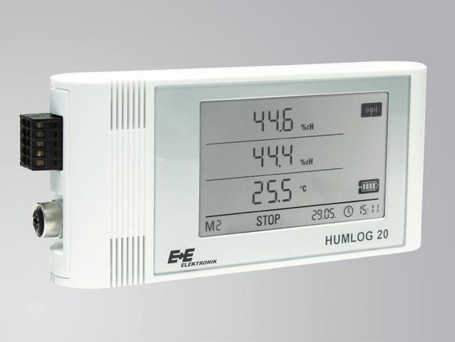 HUMLOG20 The HUMLOG20 facilitates exact and professional recordings for climatic measurements of humidity, temperature, air pressure and CO 2 concentration.