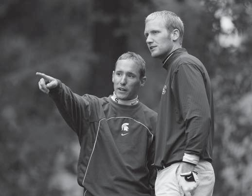 Casey LUBAHN ASSISTANT COACH THIRD YEAR MICHIGAN STATE (2004) Casey Lubahn enters his third season as an assistant coach with the Michigan State men s golf program.