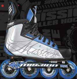 0 (Full sizes only) Junior # 1034914 Quarter Package: Textured PU Liner: Brushed nylon Tongue: Felt Tongue Outsole: Injected TPR Outsole Chassis: 6000 Series Aluminum Violator Hi-Lo Wheel: MISSION