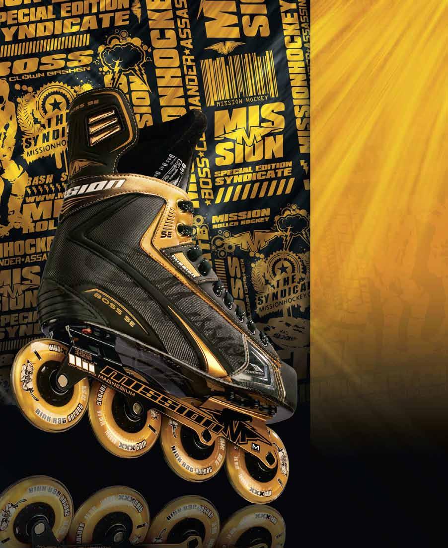 NEW SIZING ON ALL 2010 MISSION SKATES We redesigned our skates to fit even better. Be sure and size and fit all players.