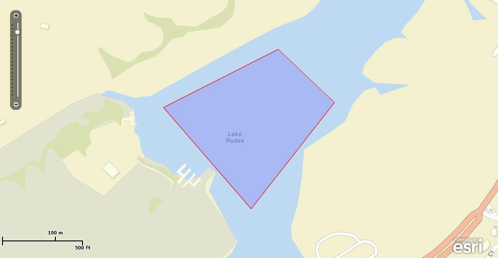 Project name: Lake Rudee Dredge Disposal Area Project Location Map: Project Coordinates: MULTIPOLYGON (((-75.9822098 36.8265052, -75.9810093 36.