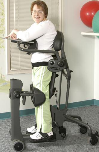 It is ideal for people with moderate to severe levels of disability.