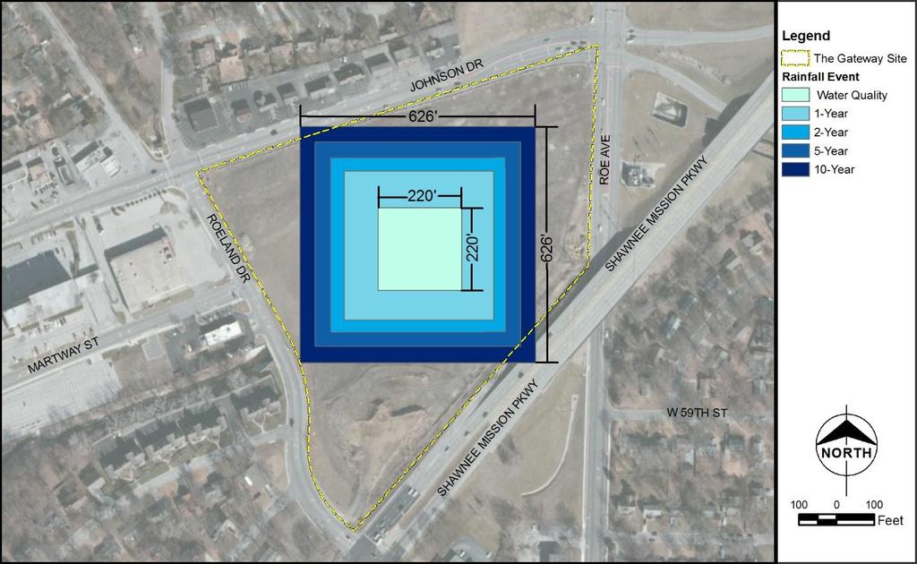 Stormwater Level of Service Study Phase 2 Revision 1 Alternative 1 Stormwater Detention 4.