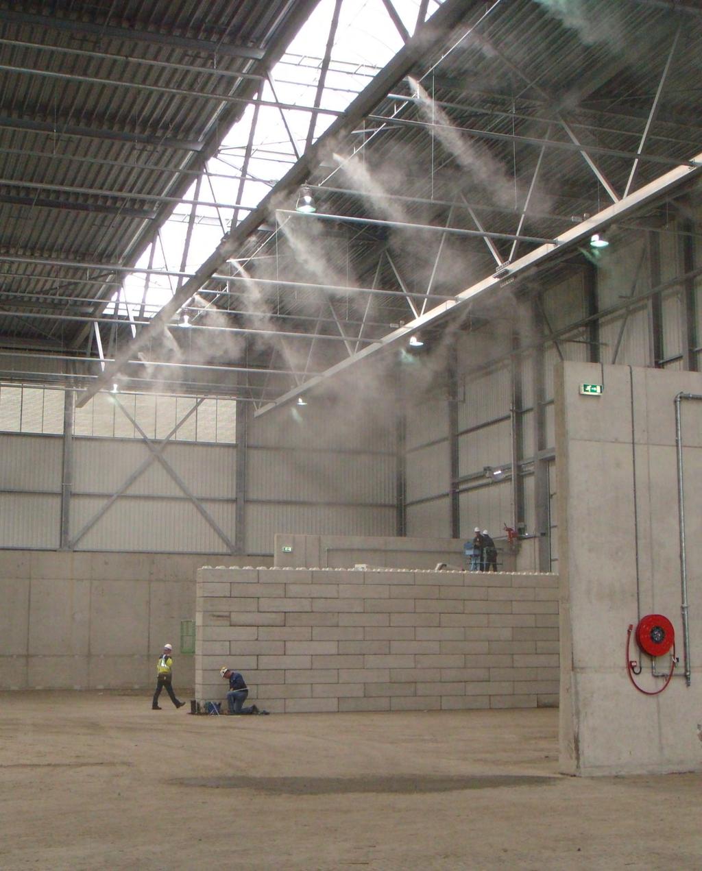AREA DUST SUPPRESSION AREA DUST & ODOUR SUPPRESSION When it proves impossible, or when there is simply too much dust in an area to fight it directly at the source, an excellent alternative is the