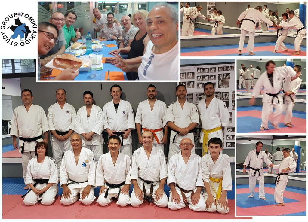STUDY GROUP TOMIKI AIKIDO - Friday 8th June, 2018 On this warm summer s evening was the first session of Inoue Sensei s seminar and after a brief warm up using Unsoku, Tandoku Undo(Tegatana Dosa) and