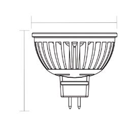 1 C/27, 161.2 - -3 2 4 8 1 3 UNIT:cd C/18, 161. C3/21, 161. C/24, 161. C/27, 161. 35W in a classic halogen lighting solution IP2 Can directly replace a MR16/GU5.