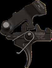 two-stage, non-adjustable combat trigger which allows precise and accurate trigger control.