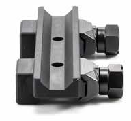 These mounts are precision machined from a single piece of 7075-T6 high strength aluminum.