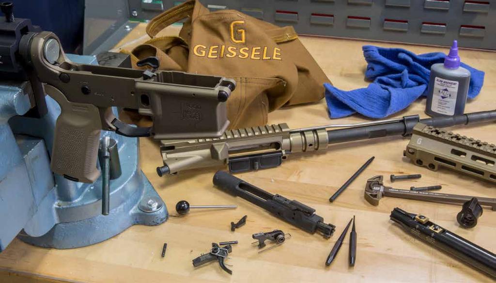 ARMORER S TOOLS Geissele prides itself on not just being a premier manufacturer of weapon components, but also a premier manufacturer of armorer s tools.