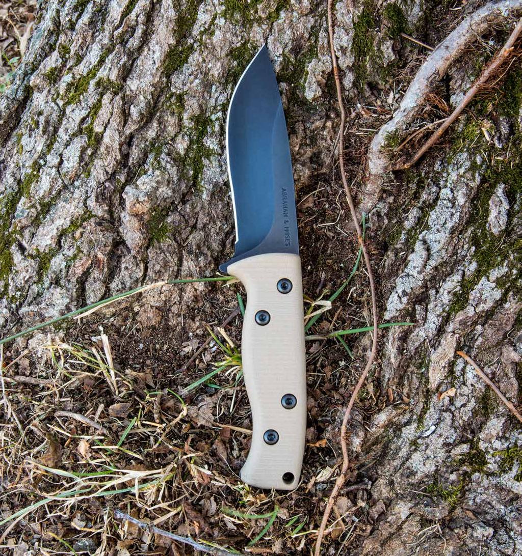 AM-1 The AM-1 knife, by Abraham & Moses, offers a modern interpretation of the timeless drop point design.