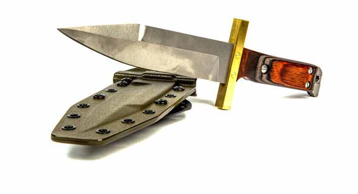 When Bill started Abraham & Moses Geissele, He introduced his new Knife series at the 2017 Blade Show.