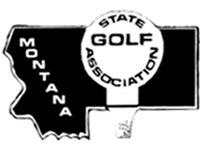 VINTAGE LOGO One of the original MSGA logos, it has a solid state background, in black or white thread, depending on garment color. The golf ball background is open to allow the garment color to show.