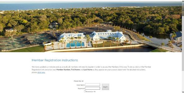 We hope that you have had the opportunity to register and experience the new site. Visit www.atlanticbeachcountryclub.