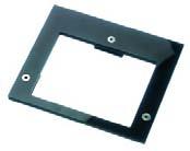 Without the adapter, the shield is suitable for lenses with a 4.5" x 5.25" format.