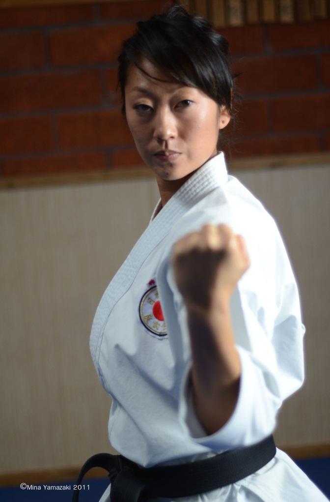 Mina Yamazaki Mina Yamazaki began her karate training at a very early age with her father, Sensei Kiyoshi Yamazaki, one of the most highly regarded Senseis of his time.