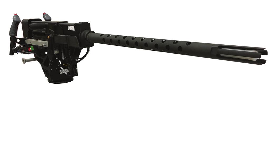 GAU-18 weapon with sensors Gun Active Recoil