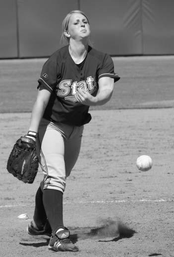 50 ERA and 1,057 strikeouts her freshman through senior seasons... Posted a career.400 batting average, driving in 160 runs... Led the Lady Troopers to the Mississippi 3A state semifinals in 2007.