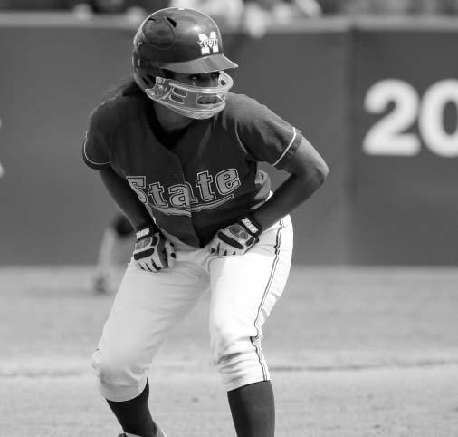 526 for her career and set career records for triples (18) and stolen bases (32-of-39)... Set the school record for triples in a season with nine in 2007.
