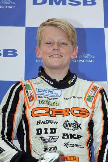 on CRG. Jorrit Pex has been again among the quickest and was second behind Forè, scoring another podium that launched the CRG Holland driver on top of the classification.