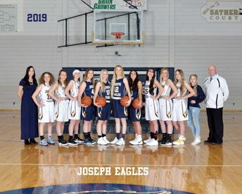 2018-19 1A Girls Basketball Joseph Eagles VARSITY ROSTER SCHEDULE (25-3) No. Name Pos. Yr. Ht.