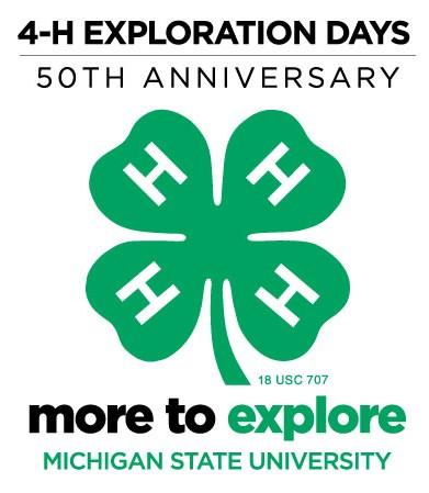 ly/2ed6mrd State News 4-H Exploration Days June 19-21, 2019 @ MSU Every year, approximately 2,500 youth (ages 11-19 years old) and chaperones from every Michigan county come to MSU for 4-H